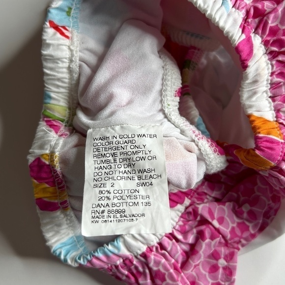 Eleanor Rose 2pc Ruffle Bikini swimsuit Size 2 Circus - Picture 5 of 5